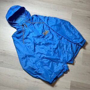 UCLA Bruins Colosseum Windbreaker Zip Up Hoodie Size Large